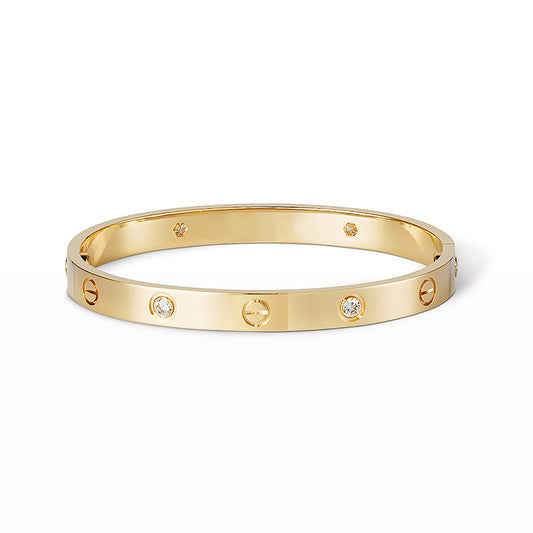 Mystic LOVE BRACELET 6.1MM 4 DIAMONDS