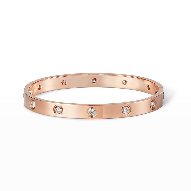 Mystic LOVE BRACELET 6.1MM 10 DIAMONDS
