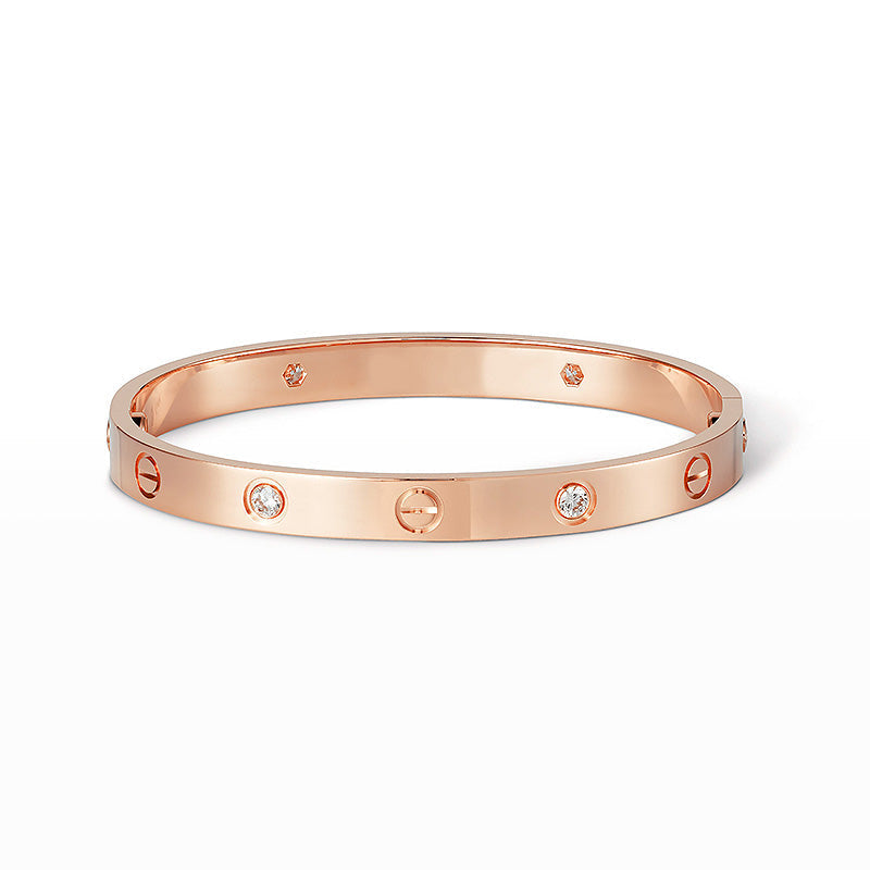Mystic LOVE BRACELET 6.1MM 4 DIAMONDS