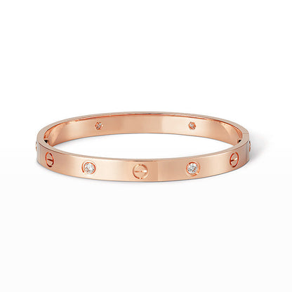 Mystic LOVE BRACELET 6.1MM 4 DIAMONDS