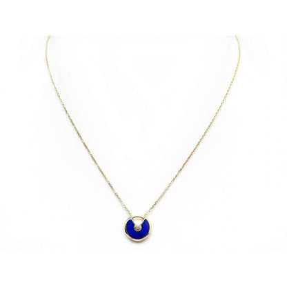 Mystic AMULETTE ROSE GOLD AGATE NECKLACE