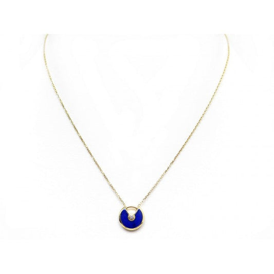Mystic AMULETTE ROSE GOLD AGATE NECKLACE