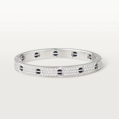Mystic LOVE BRACELET 6.1MM DIAMOND-PAVED CERAMIC