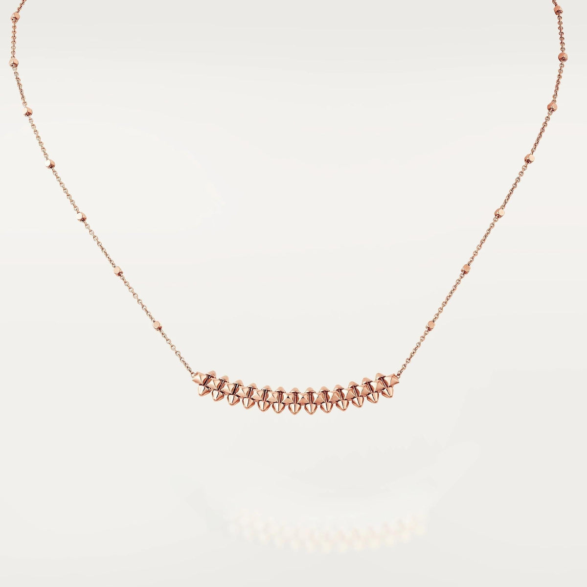 Mystic CLASH PINK GOLD NECKLACE