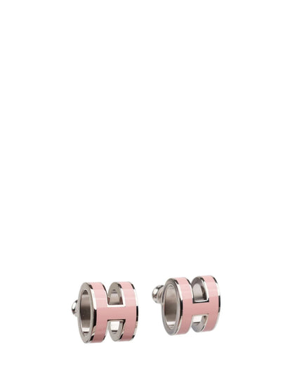 Mystic MINI POP H SILVER EARRINGS PINK