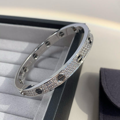 Mystic LOVE BRACELET 6.1MM DIAMOND-PAVED CERAMIC