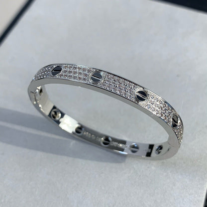 Mystic LOVE BRACELET 6.1MM DIAMOND-PAVED CERAMIC