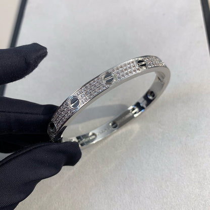 Mystic LOVE BRACELET 6.1MM DIAMOND-PAVED CERAMIC