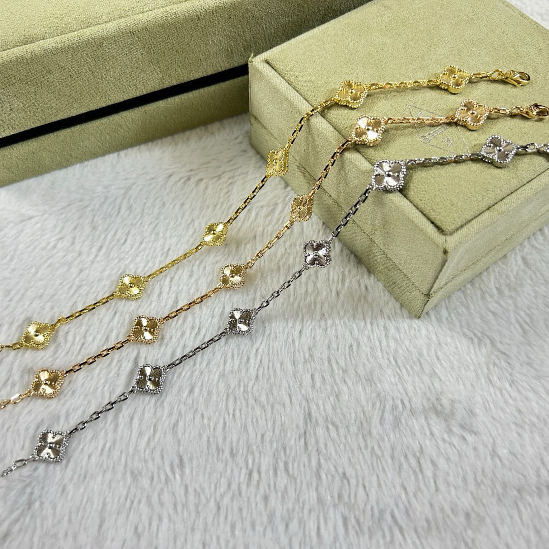 [Mystic ]New CLOVER 6 MOTIF DIAMOND BRACELET