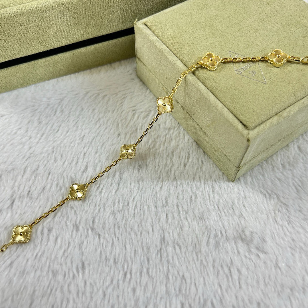 [Mystic ]New CLOVER 6 MOTIF DIAMOND BRACELET