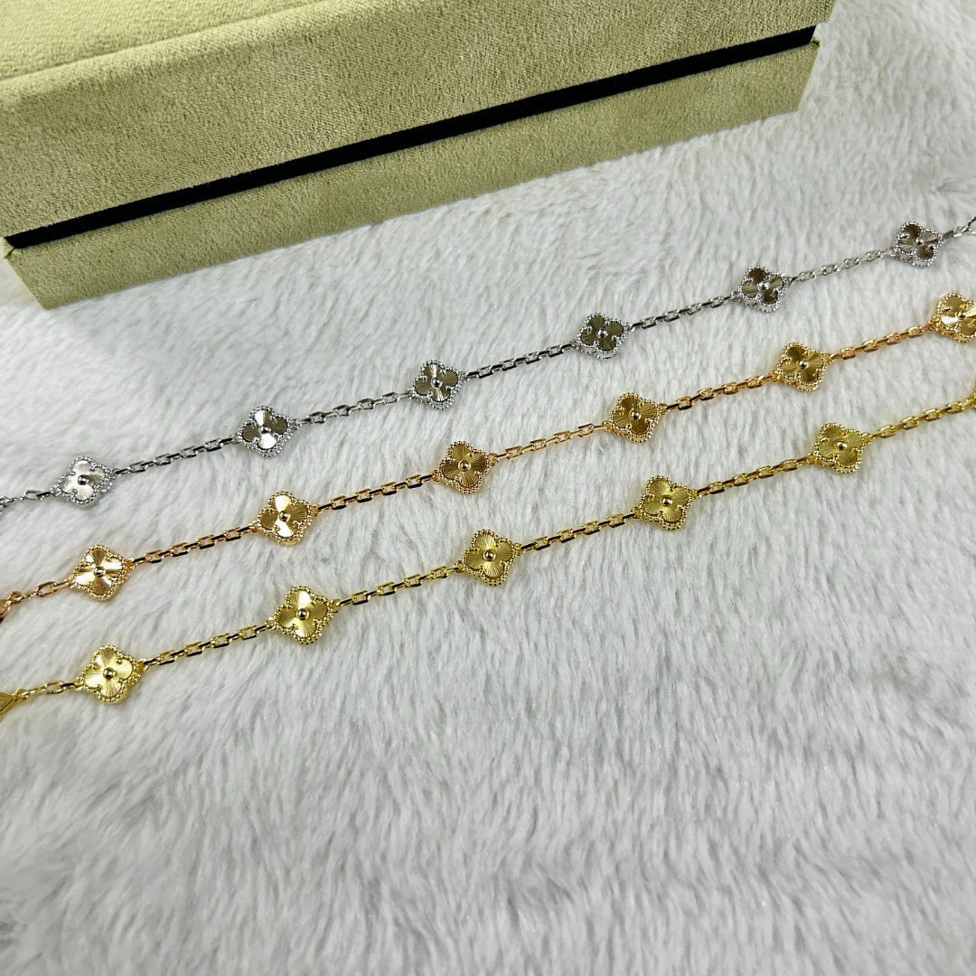 [Mystic ]New CLOVER 6 MOTIF DIAMOND BRACELET