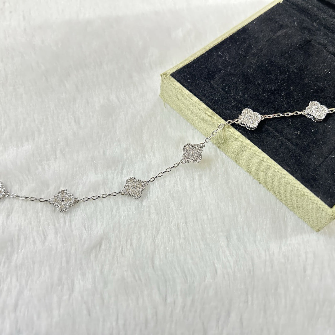 [Mystic ]New CLOVER 6 MOTIF DIAMOND BRACELET