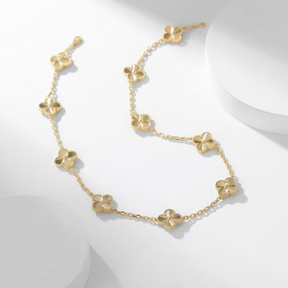 Mystic CLOVER 10 MOTIFS LASER NECKLACE