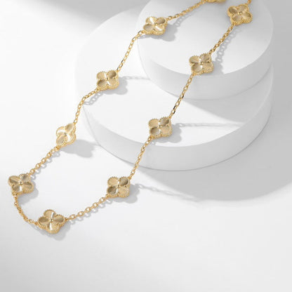 Mystic CLOVER 10 MOTIFS LASER NECKLACE