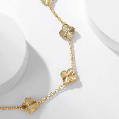 Mystic CLOVER 10 MOTIFS LASER NECKLACE