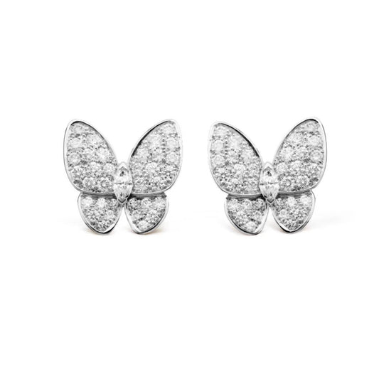 Mystic BUTTERFLY ALL DIAMOND EARRINGS