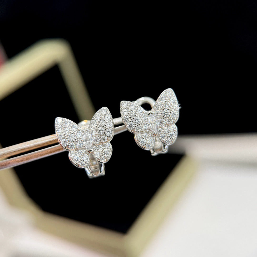 Mystic BUTTERFLY ALL DIAMOND EARRINGS