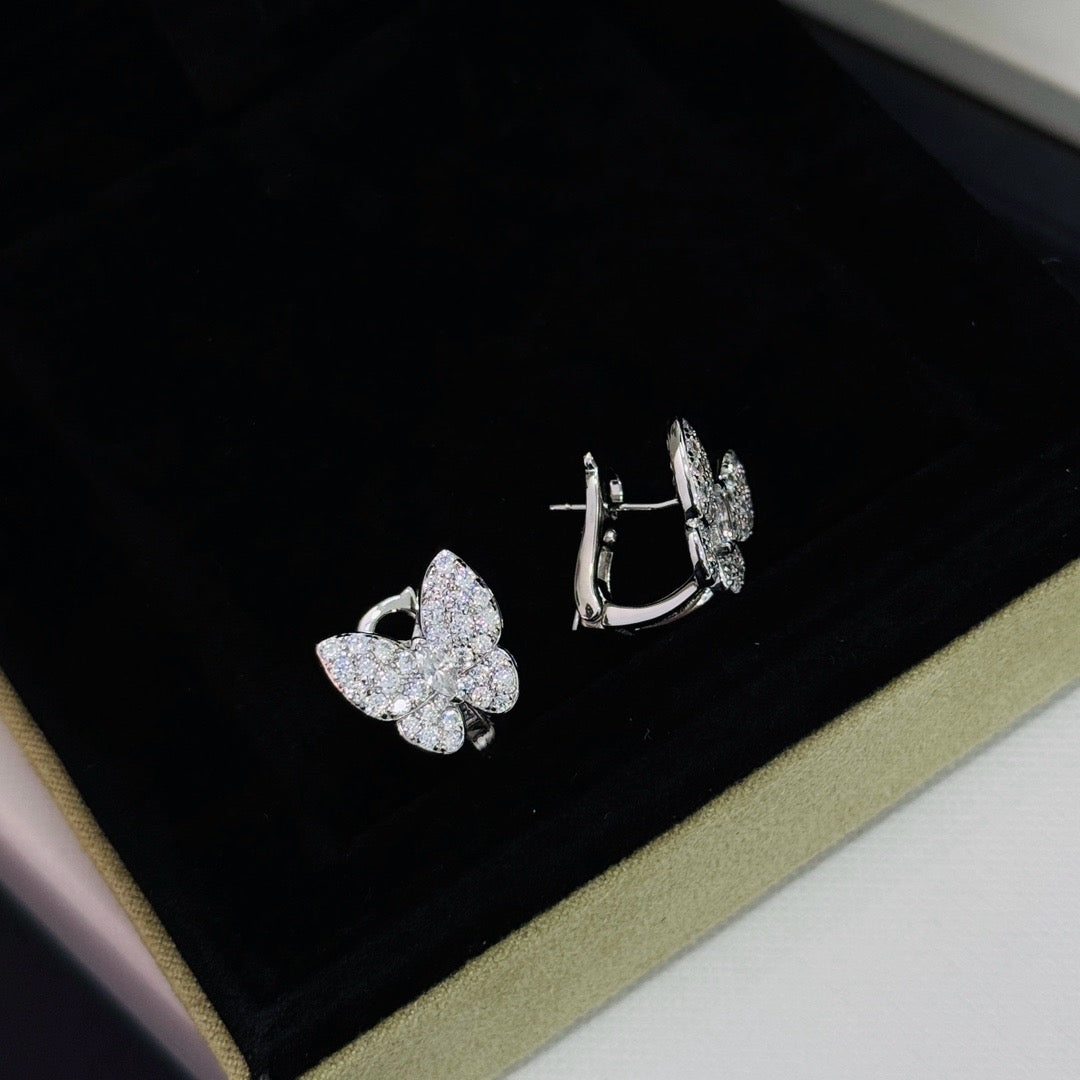 Mystic BUTTERFLY ALL DIAMOND EARRINGS
