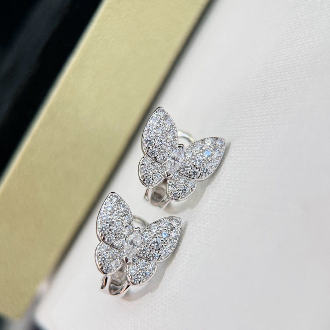 Mystic BUTTERFLY ALL DIAMOND EARRINGS