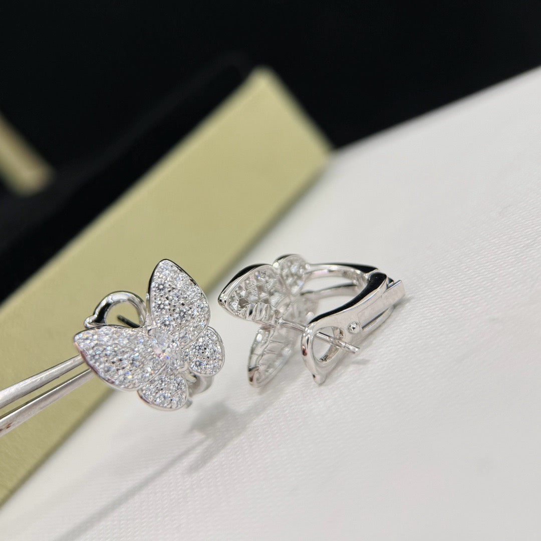 Mystic BUTTERFLY ALL DIAMOND EARRINGS