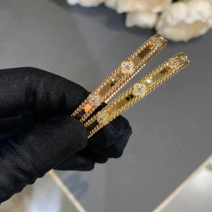 Mystic CLOVER BRACELET 4MM DIAMONDS