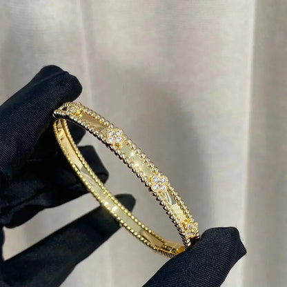Mystic CLOVER BRACELET 4MM DIAMONDS