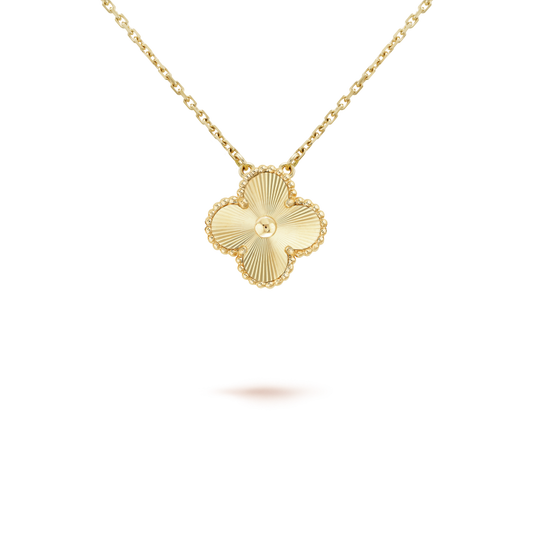 Mystic CLOVER 15MM LASER NECKLACE