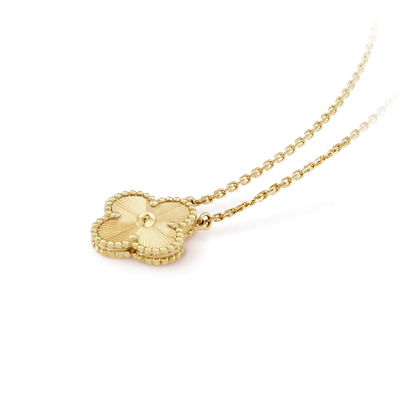 Mystic CLOVER 15MM LASER NECKLACE