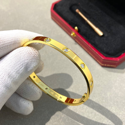 Mystic LOVE BRACELET 6.1MM 10 DIAMONDS