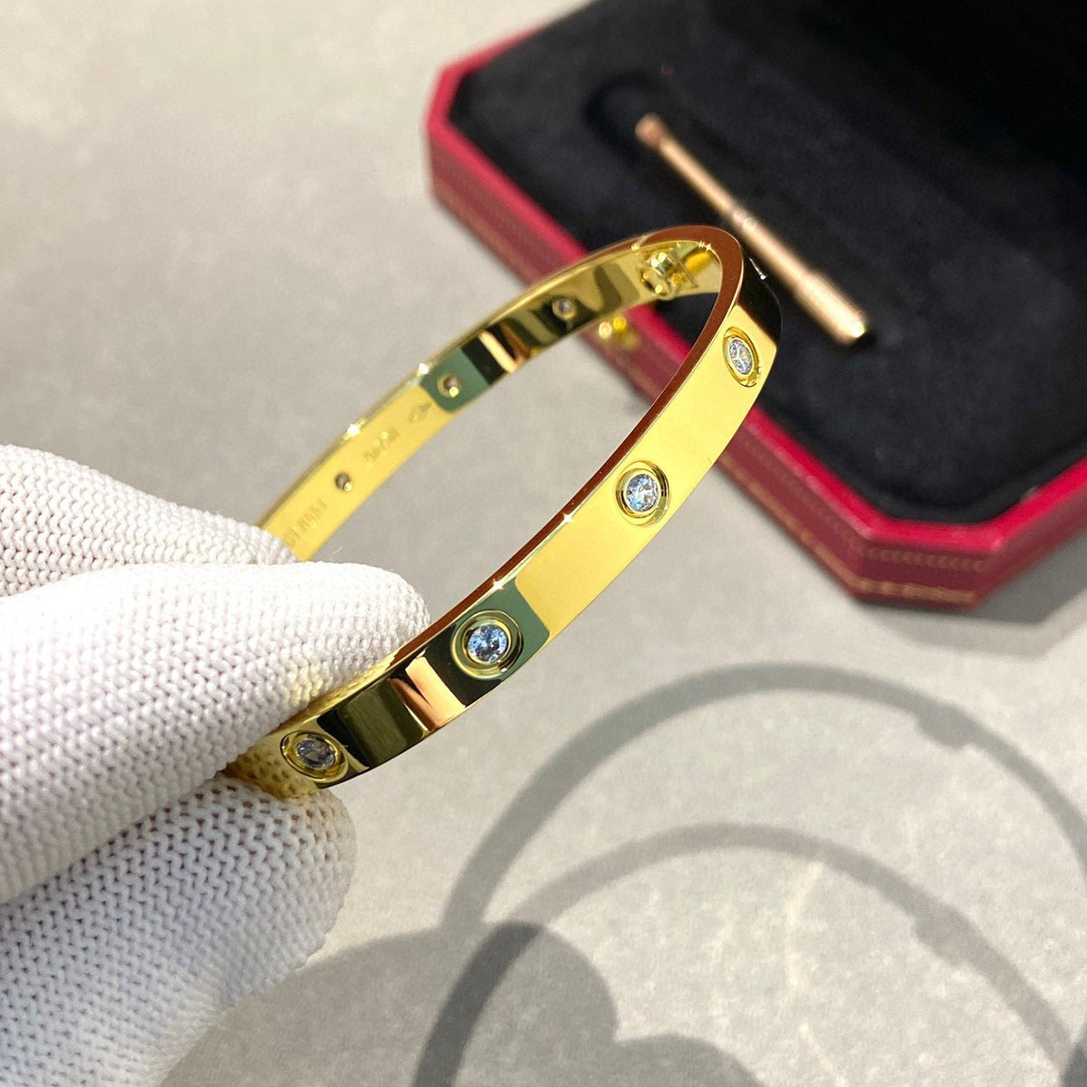 Mystic LOVE BRACELET 6.1MM 10 DIAMONDS