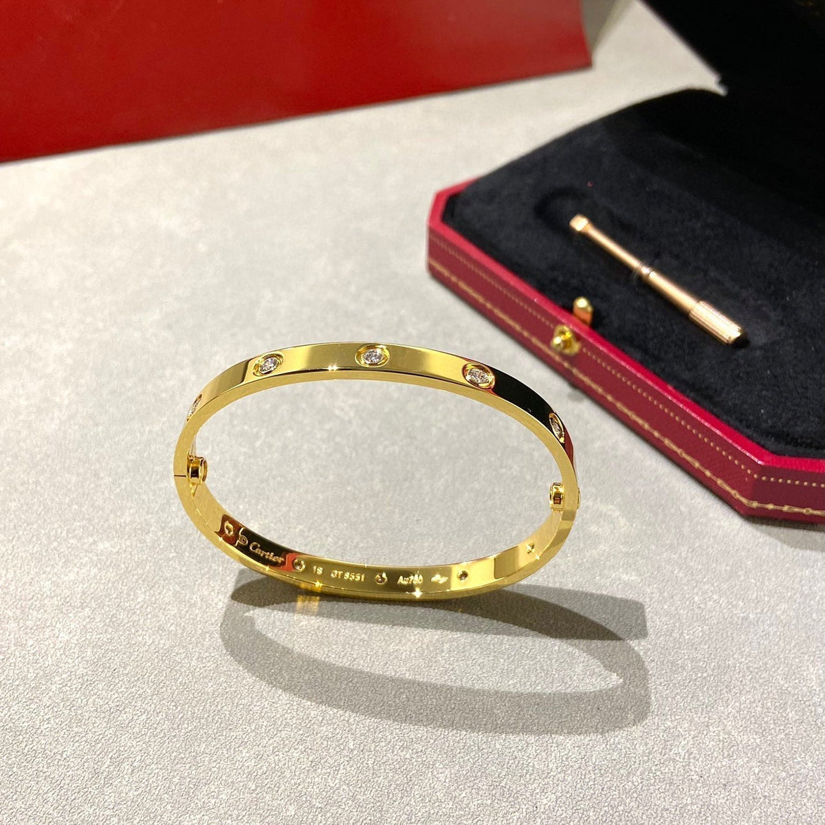 Mystic LOVE BRACELET 6.1MM 10 DIAMONDS