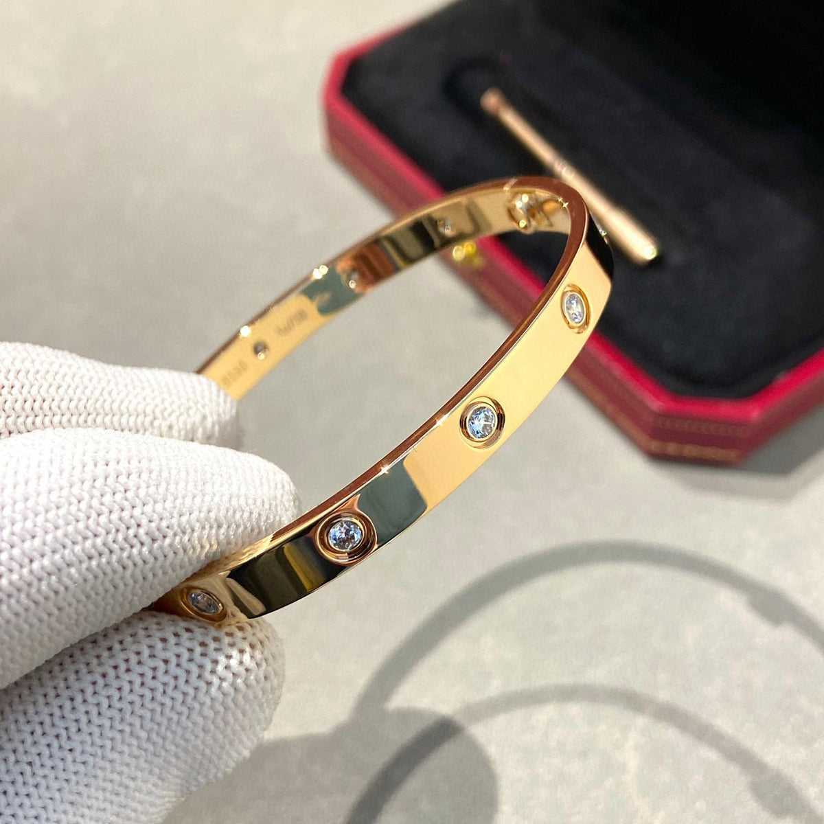 Mystic LOVE BRACELET 6.1MM 10 DIAMONDS