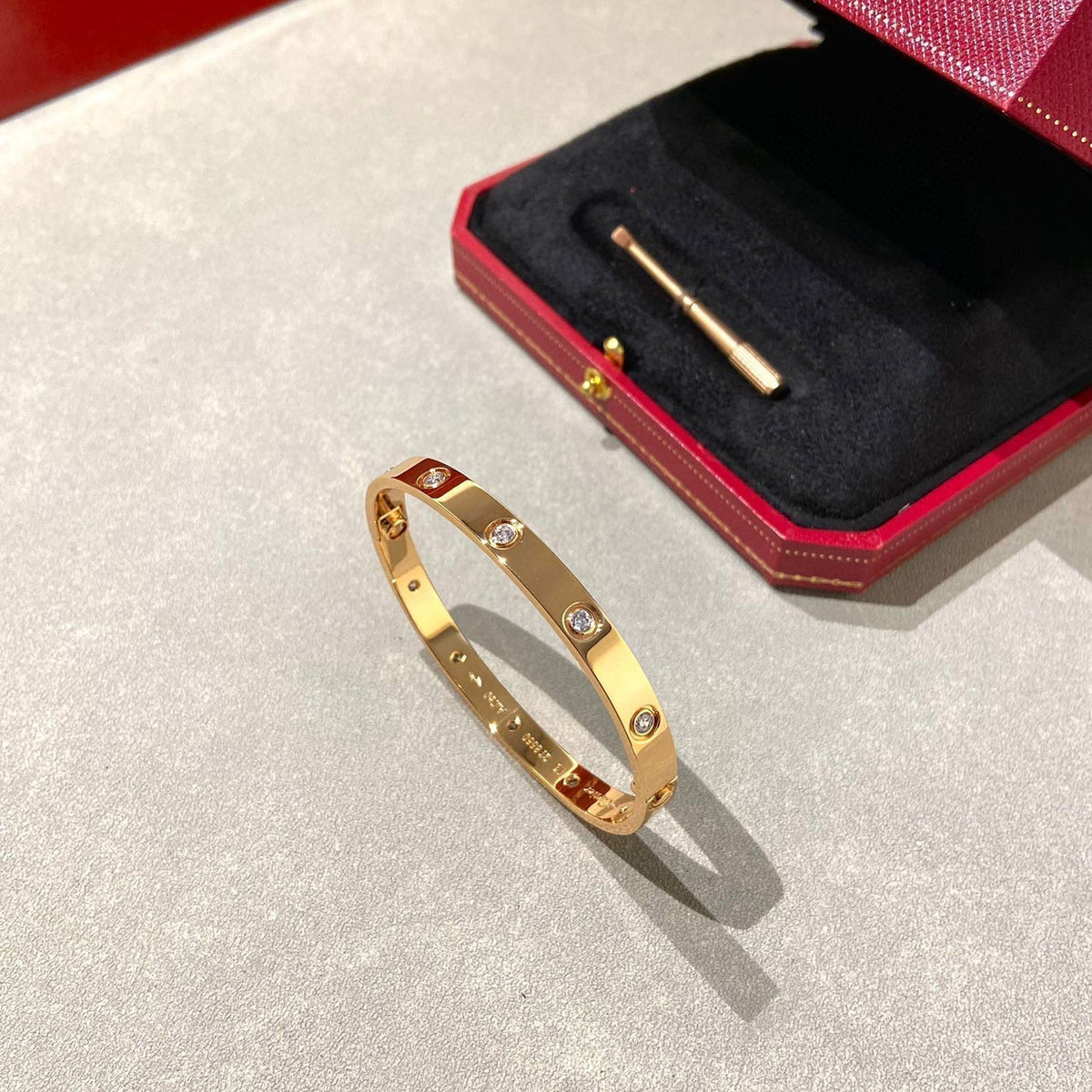 Mystic LOVE BRACELET 6.1MM 10 DIAMONDS