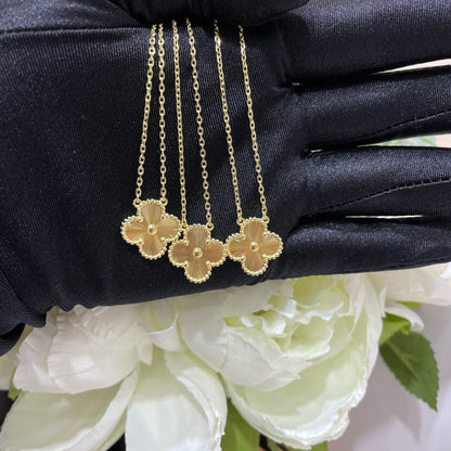 Mystic CLOVER 15MM LASER NECKLACE