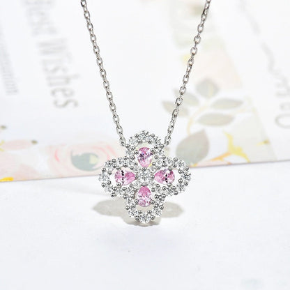 Mystic LOOP NECKLACE FULL MOTIF DIAMOND 16MM MULTIPLE COLORS
