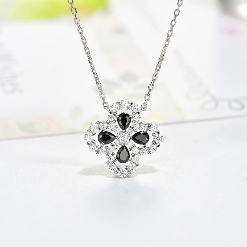 Mystic LOOP NECKLACE FULL MOTIF DIAMOND 16MM MULTIPLE COLORS