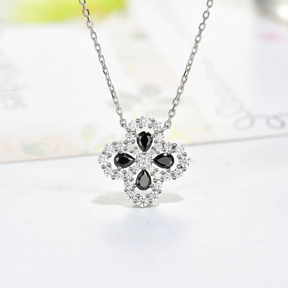 Mystic LOOP NECKLACE FULL MOTIF DIAMOND 16MM MULTIPLE COLORS