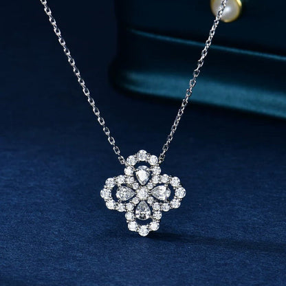 Mystic LOOP NECKLACE FULL MOTIF DIAMOND 16MM MULTIPLE COLORS