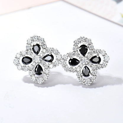 Mystic LOOP EARRINGS FULL MOTIF DIAMOND 16MM