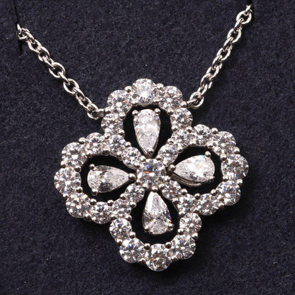 Mystic LOOP NECKLACE FULL MOTIF DIAMOND 16MM MULTIPLE COLORS