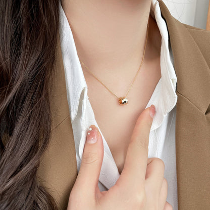 Mystic BEE MINI PEDANT DIAMOND NECKLACE