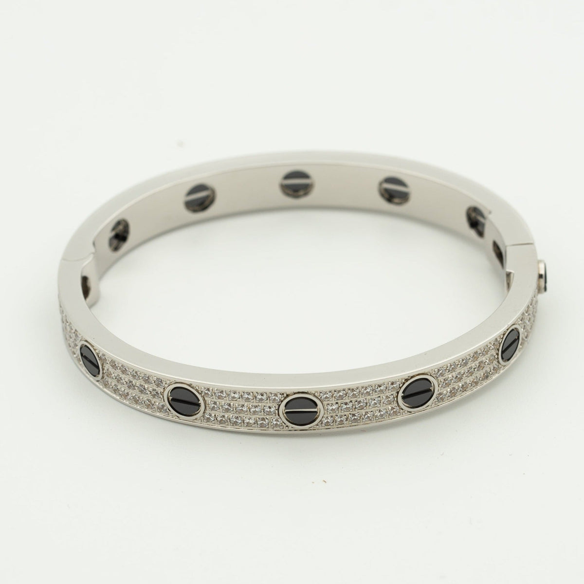Mystic LOVE BRACELET 6.1MM DIAMOND-PAVED CERAMIC