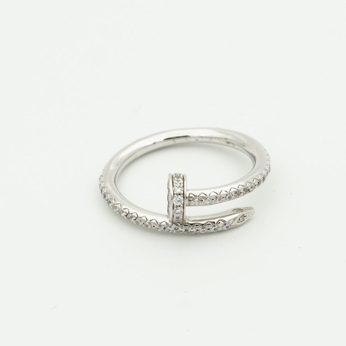 Mystic JUSTE RING 1.8MM SILVER DIAMONDS
