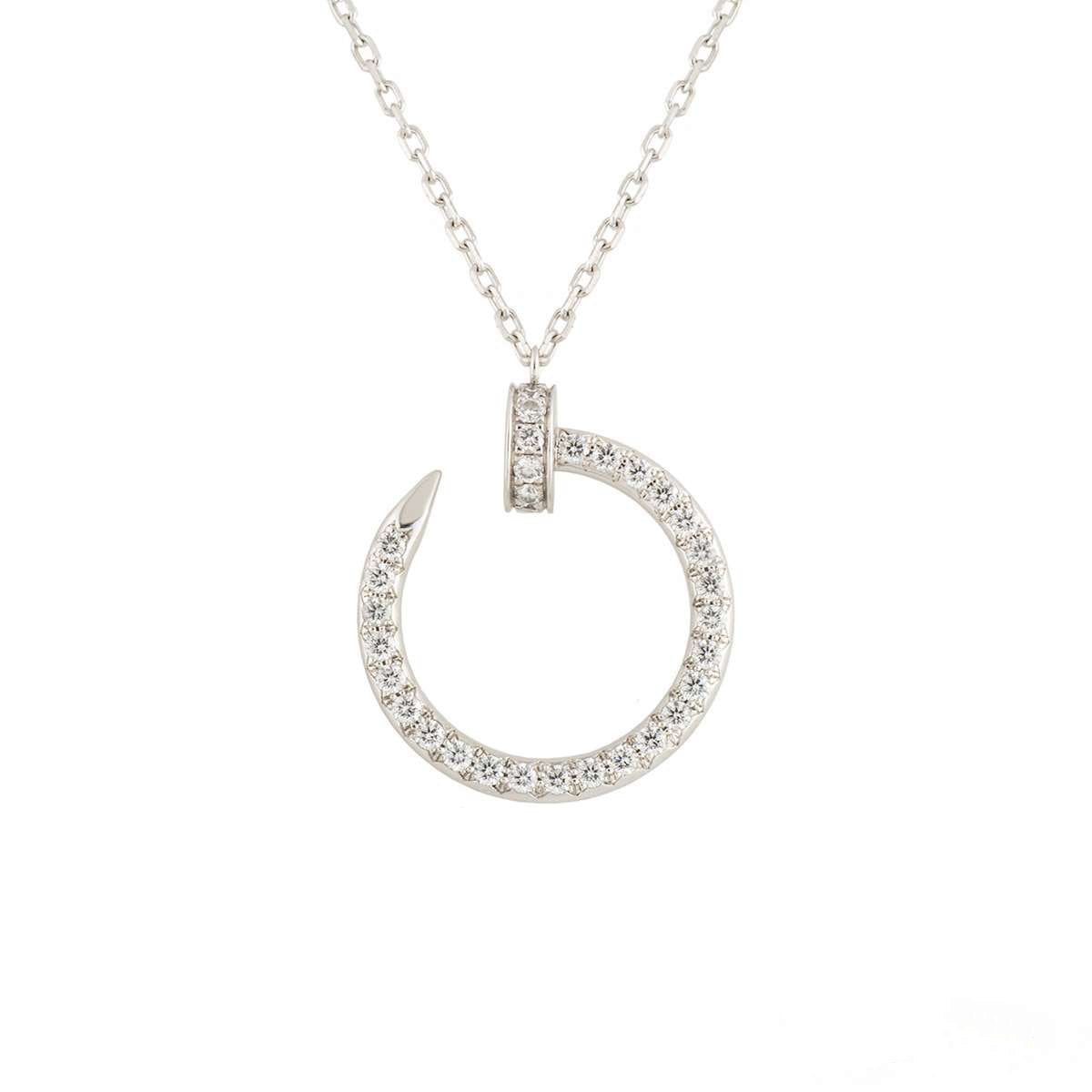Mystic JUSTE NECKLACE SILVER DIAMONDS