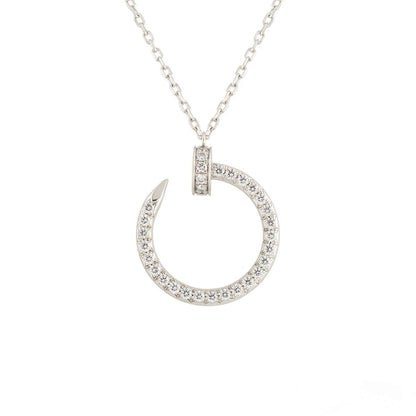 Mystic JUSTE NECKLACE SILVER DIAMONDS