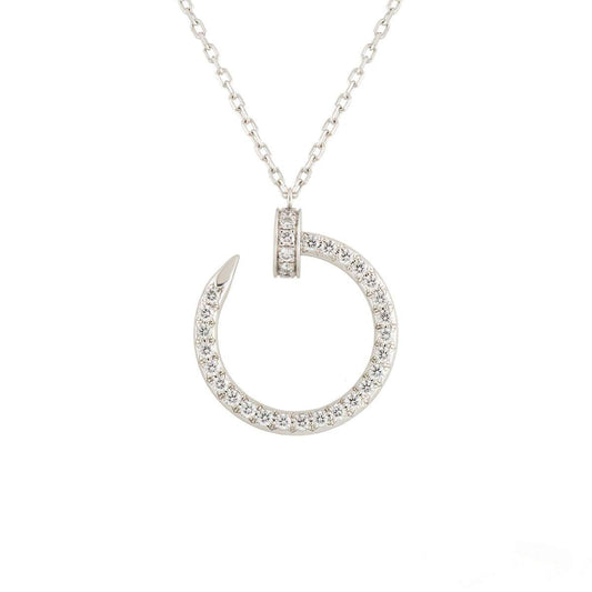 Mystic JUSTE NECKLACE SILVER DIAMONDS