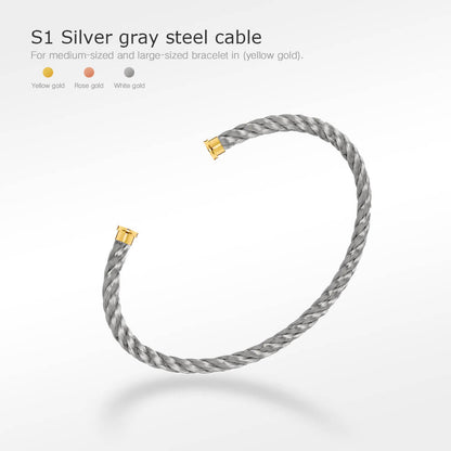 Mystic FORCE SERIES BRACELET CABLES 50 CHOICES (DIY SELECTION)
