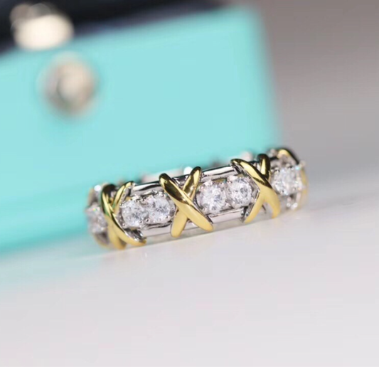 [Mystic ]Classic Gold Diamond Ring