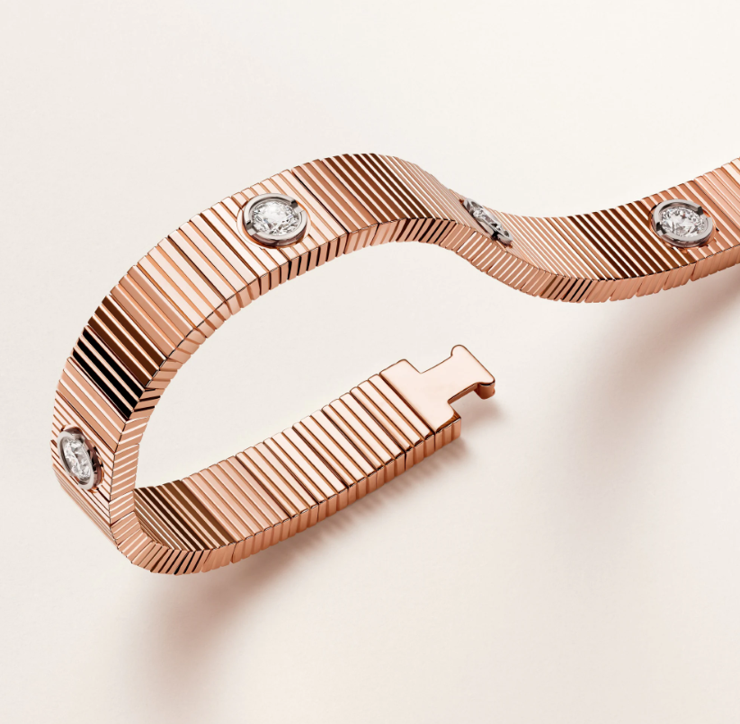 Mysitc NEW 7 MM 7-DIAMOND HEART-SHAPED BRACELET