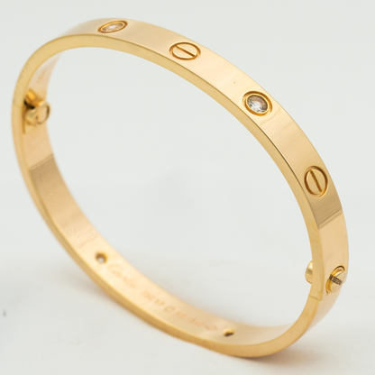 Mystic LOVE BRACELET 6.1MM 4 DIAMONDS